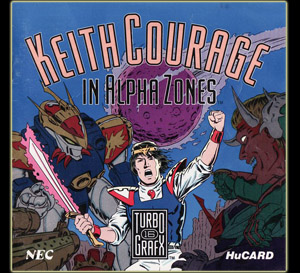 Keith Courage in Alpha Zones